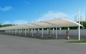 望都县膜结构停车棚