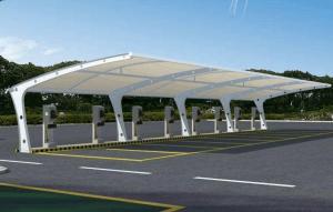 望都县膜结构停车棚