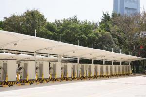 望都县膜结构停车棚