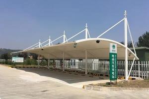 望都县膜结构停车棚